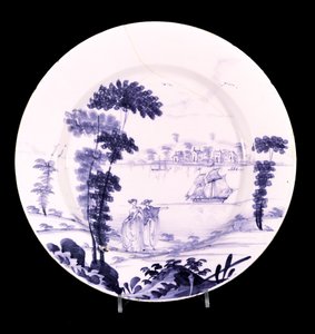 Bristol-Delftware-Schale von English School